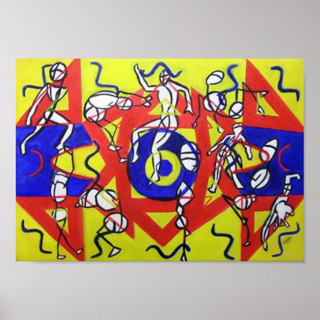 Aerobic Workout Poster (Front)