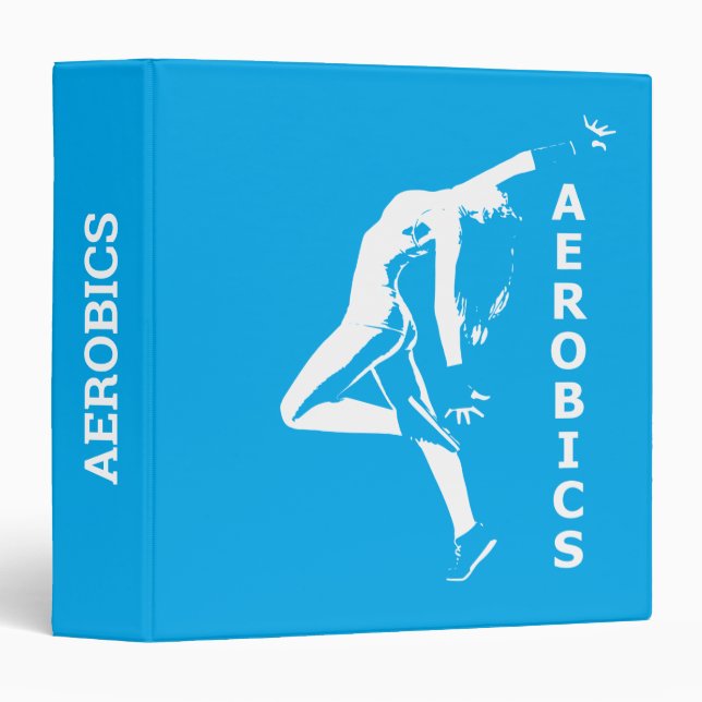 Aerobics 3 Ring Binder (Front/Spine)
