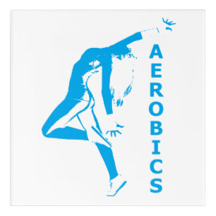 Aerobics Acrylic Print