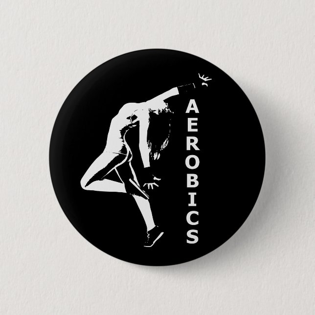 Aerobics Button (Front)