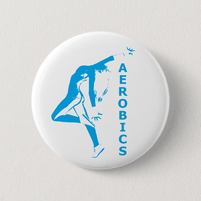 Aerobics Button (Front)