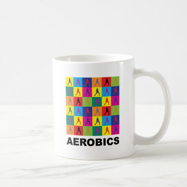 Aerobics Coffee Mug (Right)