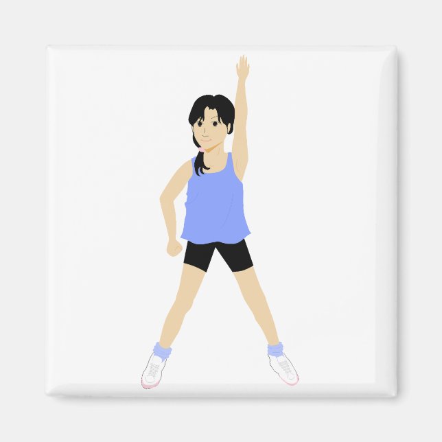 Aerobics Instructor Magnet (Front)