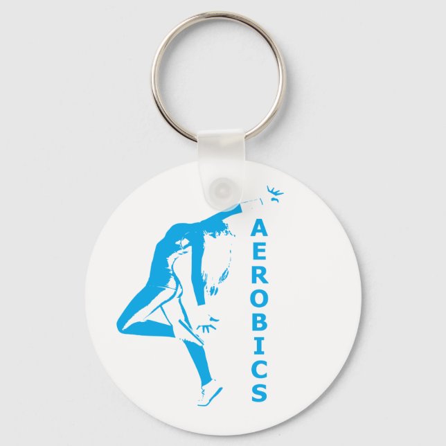 Aerobics Keychain (Front)