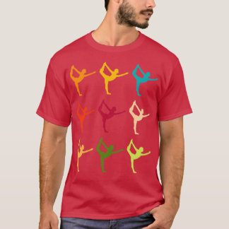 Aerobics Vintage Retro Art Gymnastic Fitness Gift T-Shirt