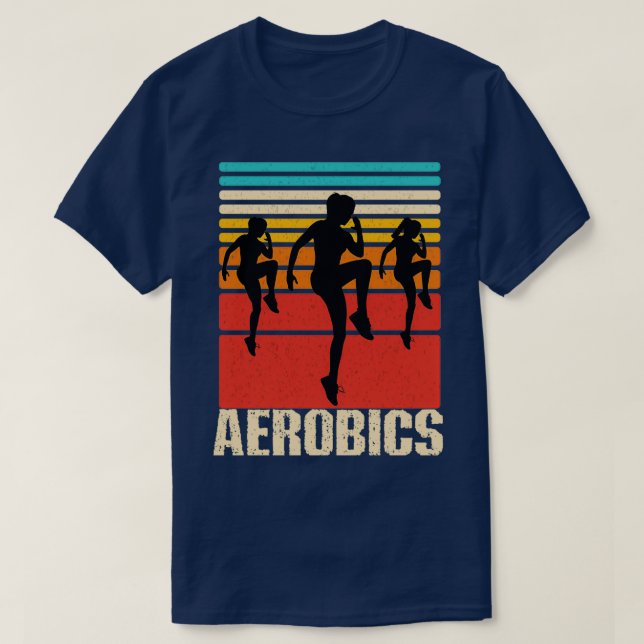 Aerobics vintage T-Shirt (Design Front)