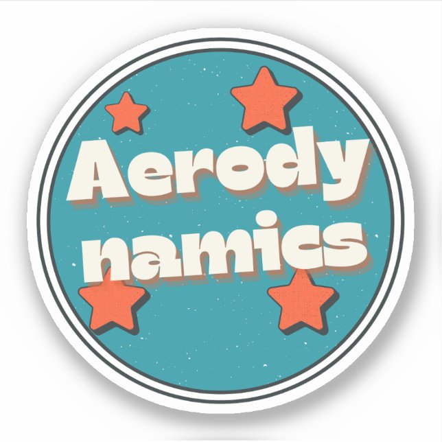  Aerodynamics Sticker (Front)