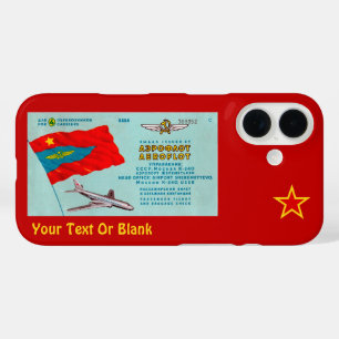 Aeroflot Passenger Ticket Case-Mate iPhone Case