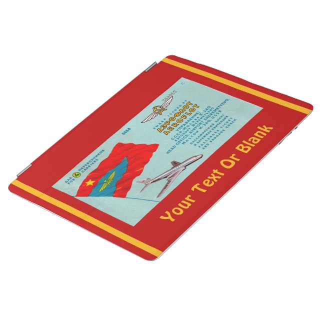 Aeroflot Passenger Ticket iPad Smart Cover (Side)
