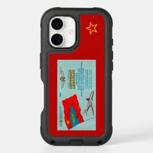 Aeroflot Passenger Ticket iPhone 16 Case