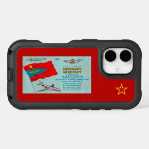 Aeroflot Passenger Ticket iPhone 16 Case