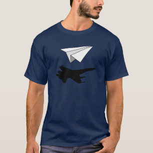 Aeronautical Engineer Paper Airplane T-Shirt
