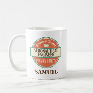 Aeronautical Engineer Personalized Office Mug Gift
