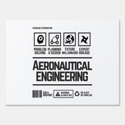 aeronautical engineering sign