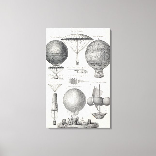 Aeronautics Canvas Print (Front)