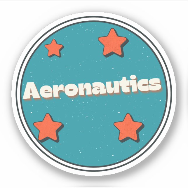  Aeronautics Sticker (Front)
