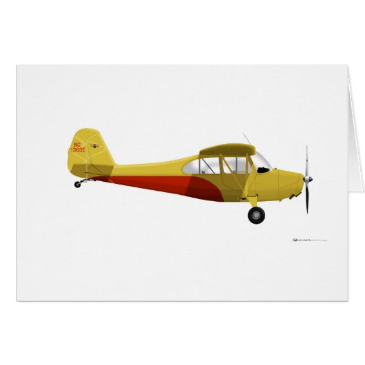 Aeronca 7-AC Champion Cards (Front Horizontal)