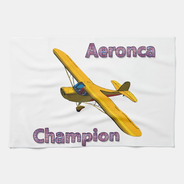Aeronca Champion Kitchen Towel (Horizontal)