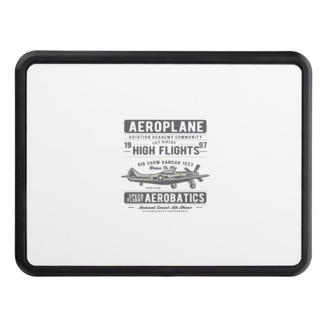 Aeroplane Hitch Cover (Front)