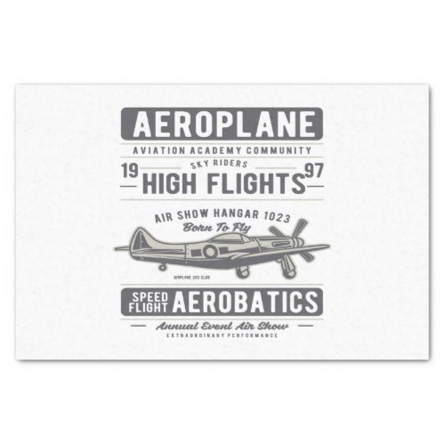 Aeroplane Tissue Paper