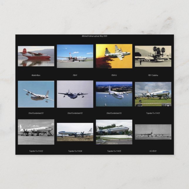 Aeroplanes Postcard (Front)