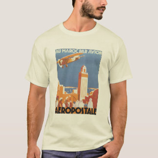 Aeropostale Au Maroc Par Avion T-Shirt