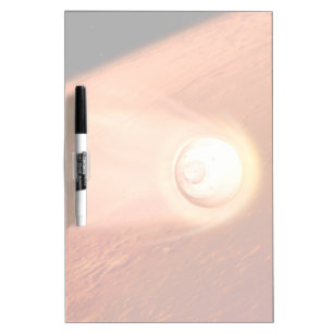 Aeroshell With Perseverance Rover Descent To Mars Dry Erase Board