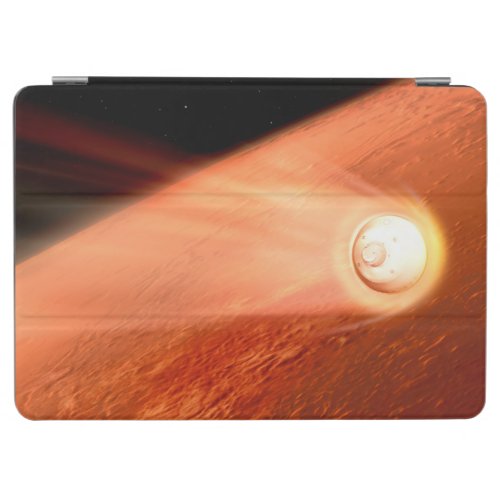 Aeroshell With Perseverance Rover Descent To Mars iPad Air Cover