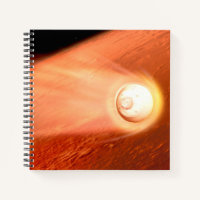 Aeroshell With Perseverance Rover Descent To Mars