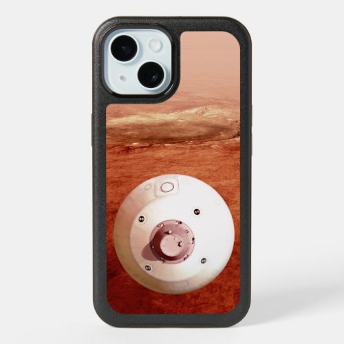 Aeroshell With Perseverance Rover Descent To Mars iPhone 15 Case