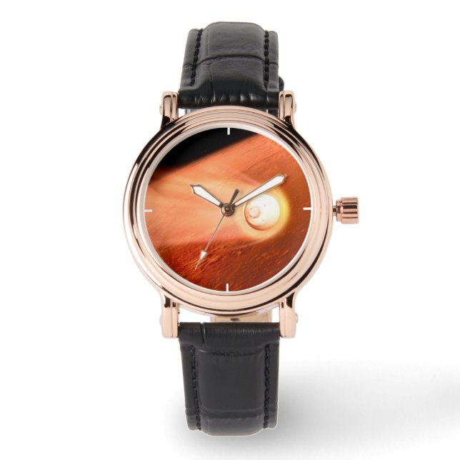 Aeroshell With Perseverance Rover Descent To Mars Watch (Front)