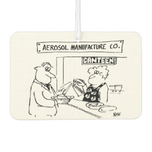 Aerosol Manufacturer has Custard from an Aerosol Air Freshener