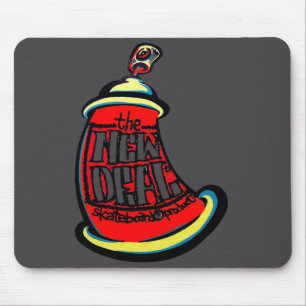 Aerosol New Skateboard Design Mouse Pad