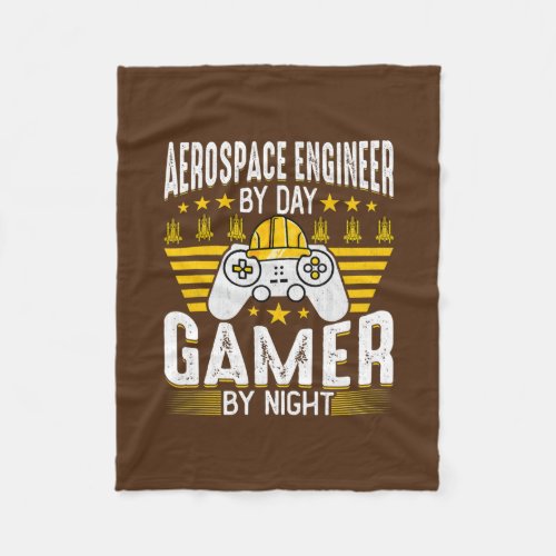 Aerospace Engineer Aerospace Engineering Game Fleece Blanket
