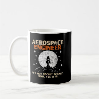Aerospace Engineer Aircraft Space Engineering Coffee Mug