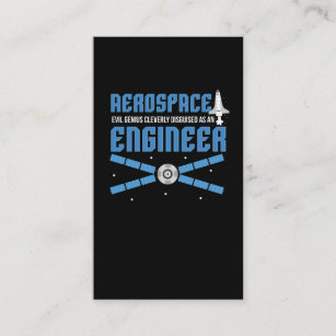 Aerospace Engineer Engineering College Student Business Card