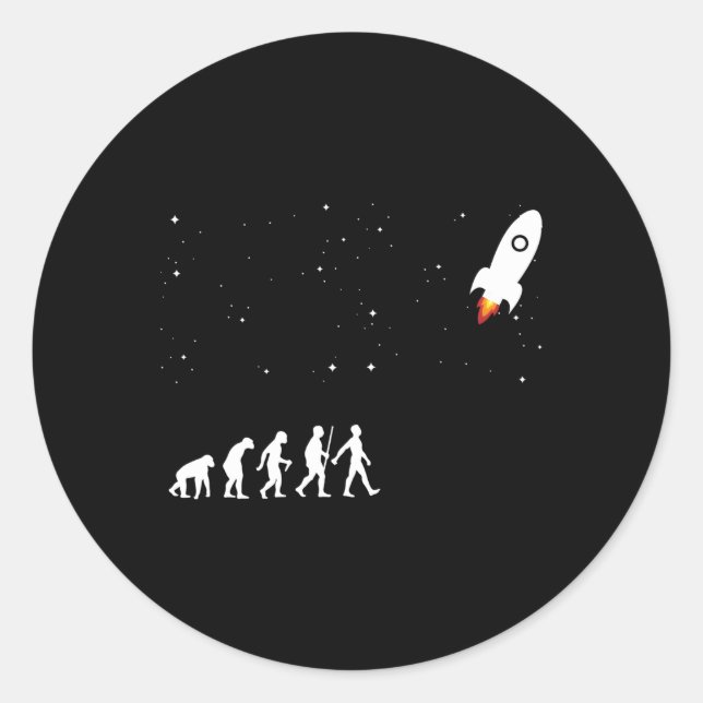 Aerospace Engineer For Aeronautical Engineer Classic Round Sticker (Front)