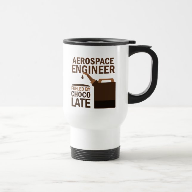 Aerospace Engineer Gift (Funny) Travel Mug (Right)