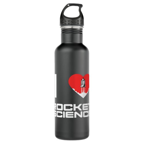 Aerospace Engineer I Love Rocket Science And A Spa Stainless Steel Water Bottle