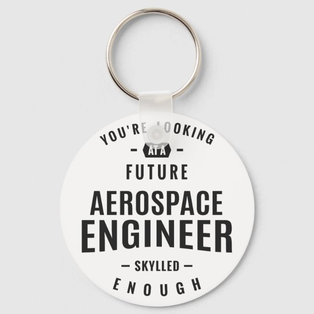 Aerospace Engineer Keychain (Front)