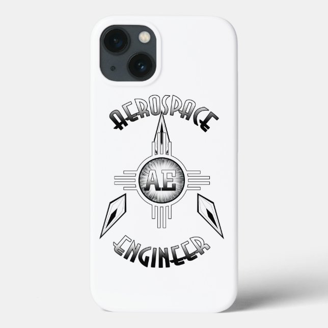Aerospace Engineer Retro Case-Mate iPhone Case (Back)