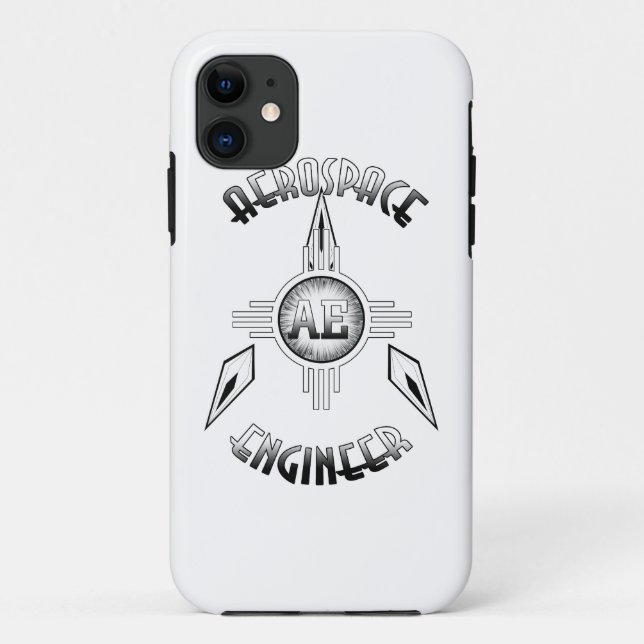 Aerospace Engineer Retro Case-Mate iPhone Case (Back)