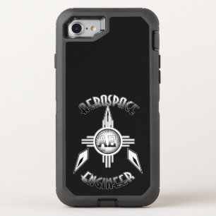 Aerospace Engineer Retro OtterBox Defender iPhone SE/8/7 Case