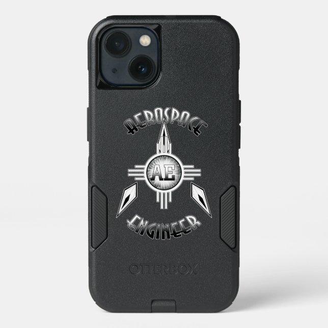 Aerospace Engineer Retro Otterbox iPhone Case (Back)