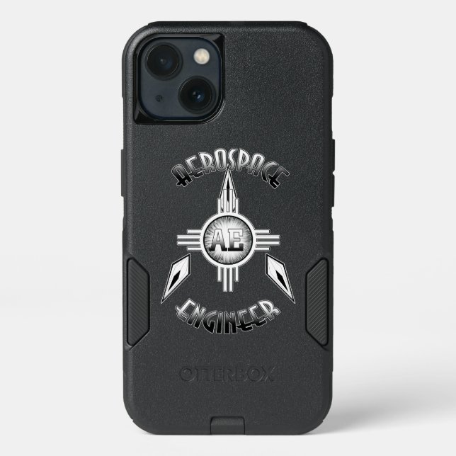 Aerospace Engineer Retro Otterbox iPhone Case (Back)