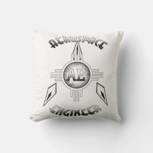 Aerospace Engineer Retro Outdoor Pillow