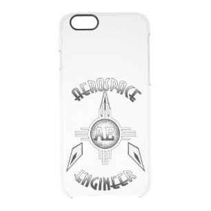 Aerospace Engineer Retro Clear iPhone 6/6S Case