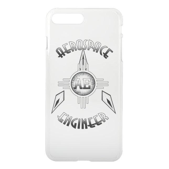 Aerospace Engineer Retro Uncommon iPhone Case (Back)