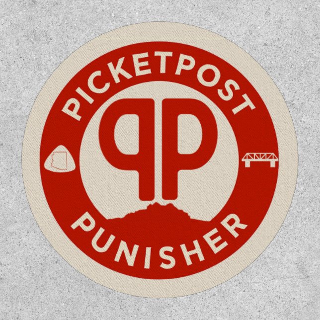 AES: PicketPost Punisher Patch (Front)