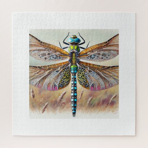 Aeshna Dragonfly 140624IREF122 _ Watercolor Jigsaw Puzzle